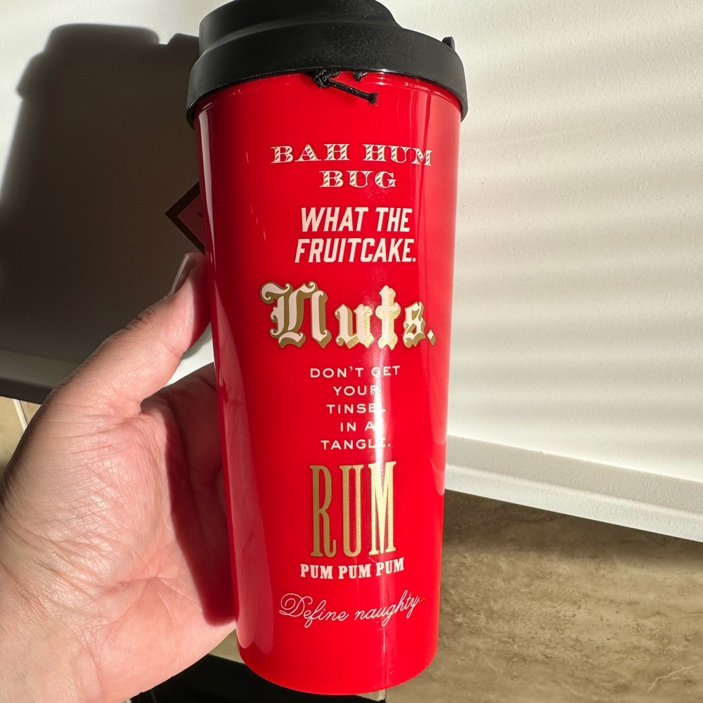 NWT kate spade Holiday Thermal Mug